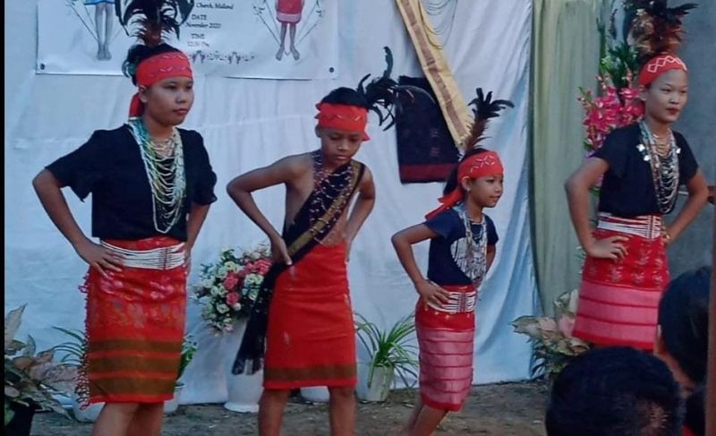 People in traditional attire participate in the Wangala, a post harvest festival of the Garo community on November 21. The festival was celebrated under the common theme, ‘our culture is the soul of our tribe.’